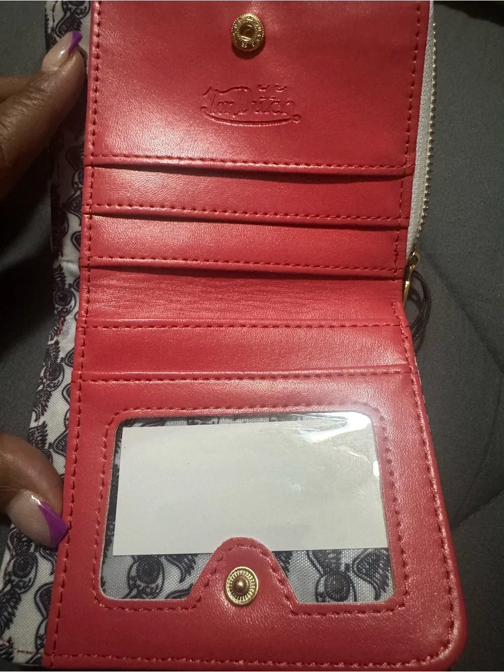 Von Dutch Bifold Card Holder/Wallet